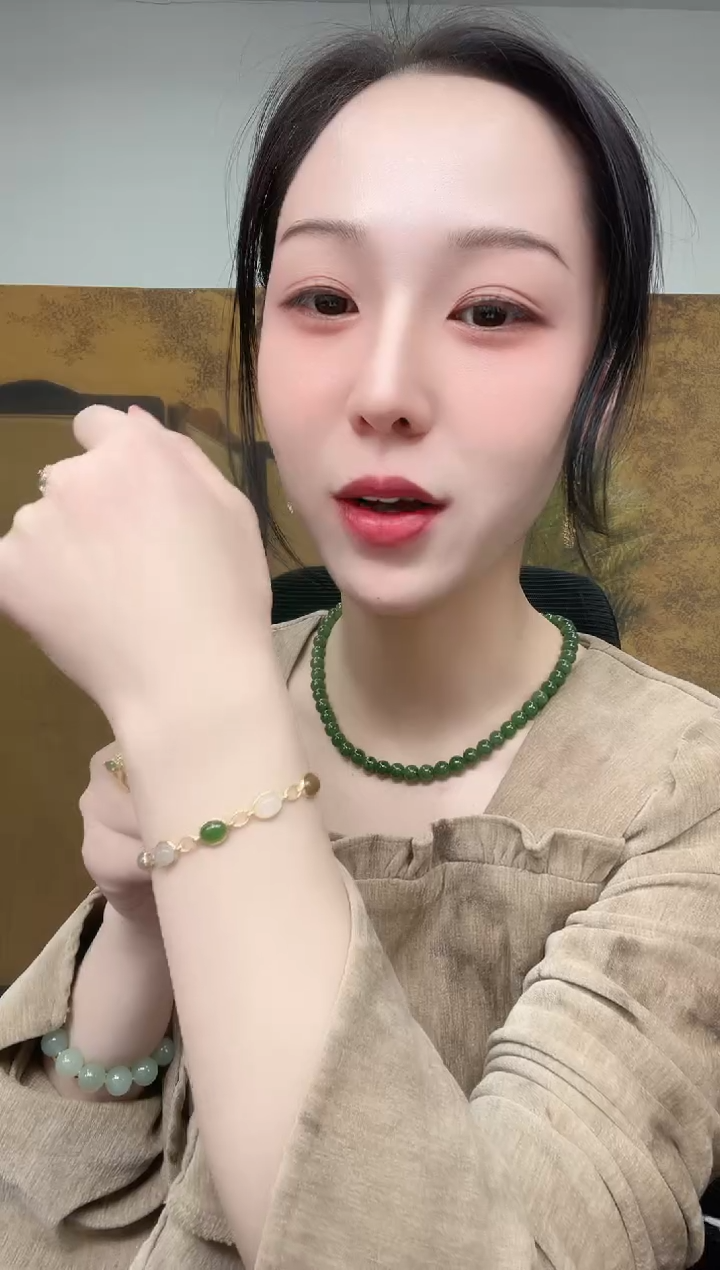 【闪购商品】和田玉手链银S925镶嵌多样性拍一发一
