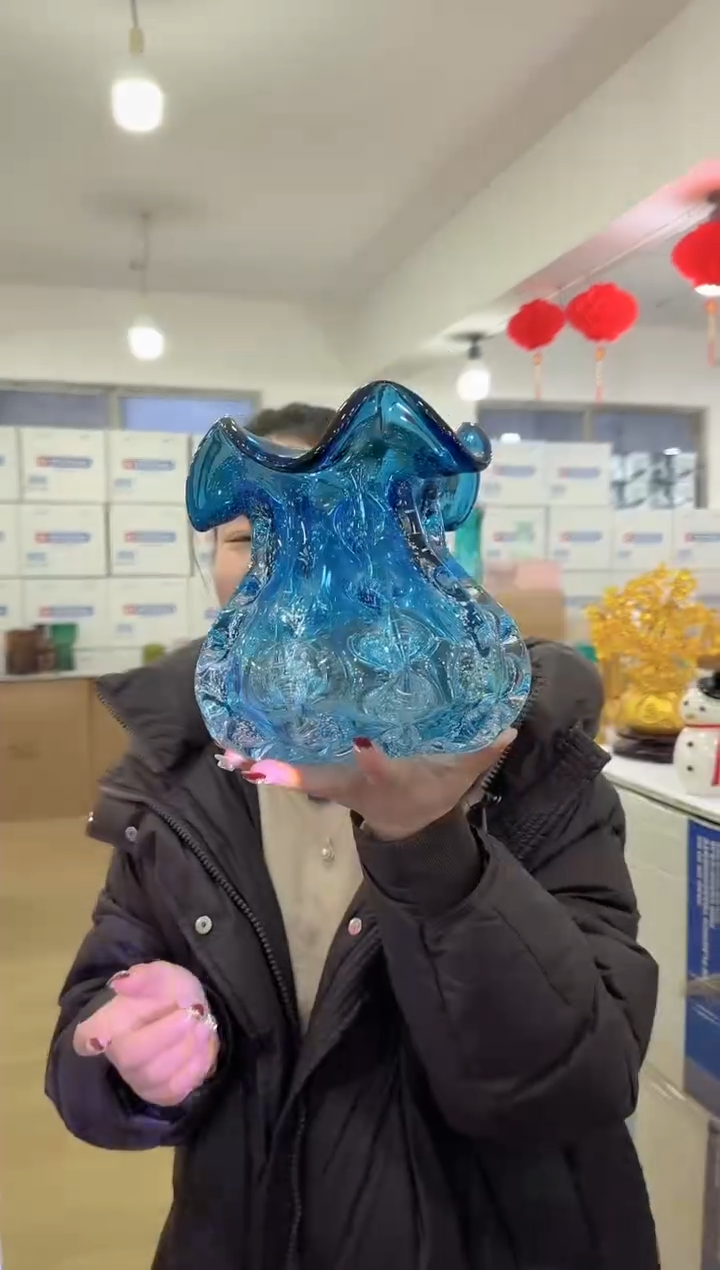 【闪购商品】无铅玻璃甄选花器-v-早21