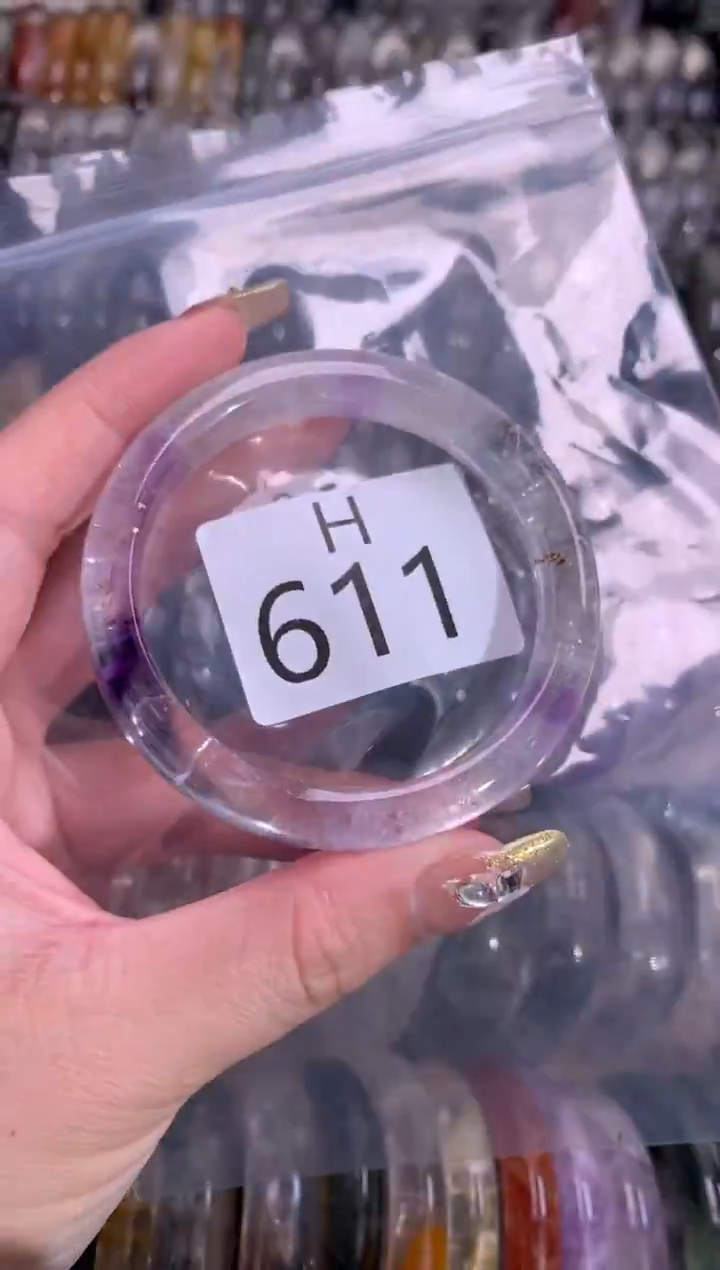 【闪购商品】水晶水晶手镯未镶嵌54-611