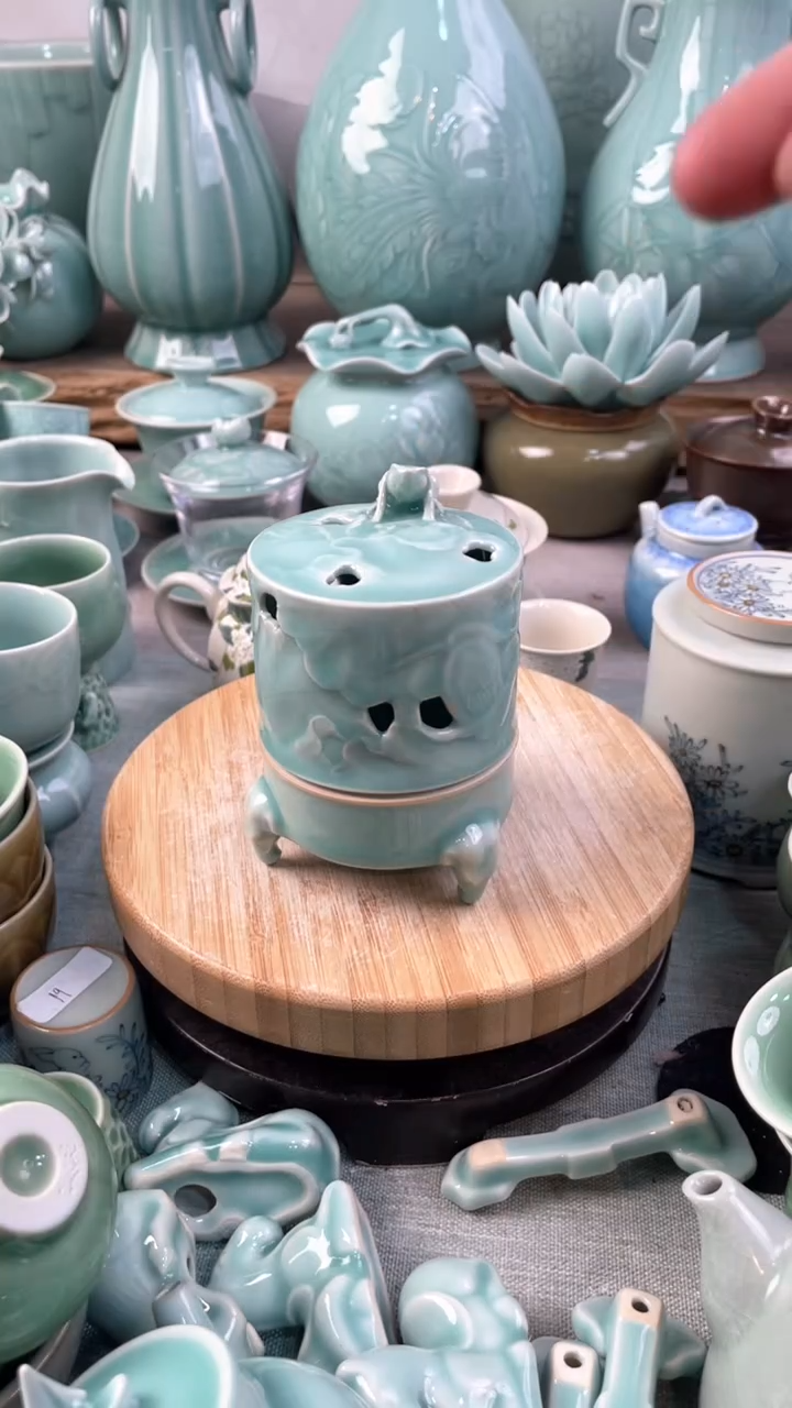 【闪购商品】特价福利 微瑕 慧仙青瓷