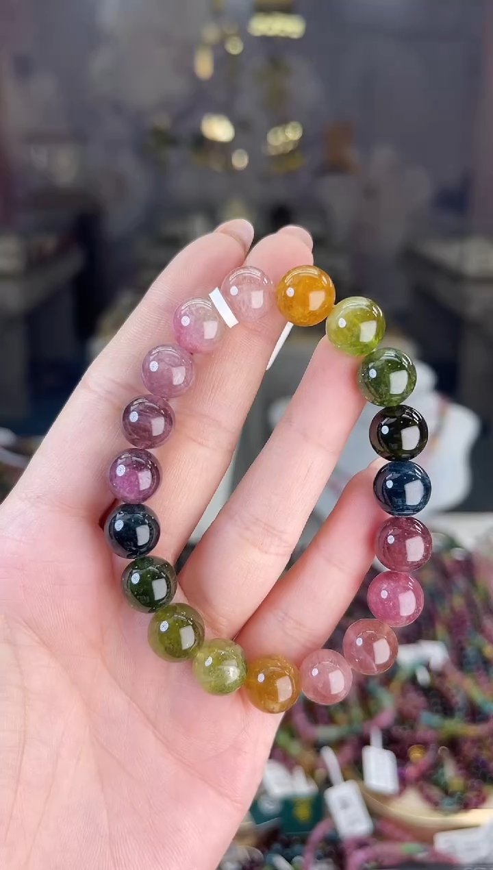 【闪购商品】碧玺/未镶嵌10mm+碧玺单圈多样性发货