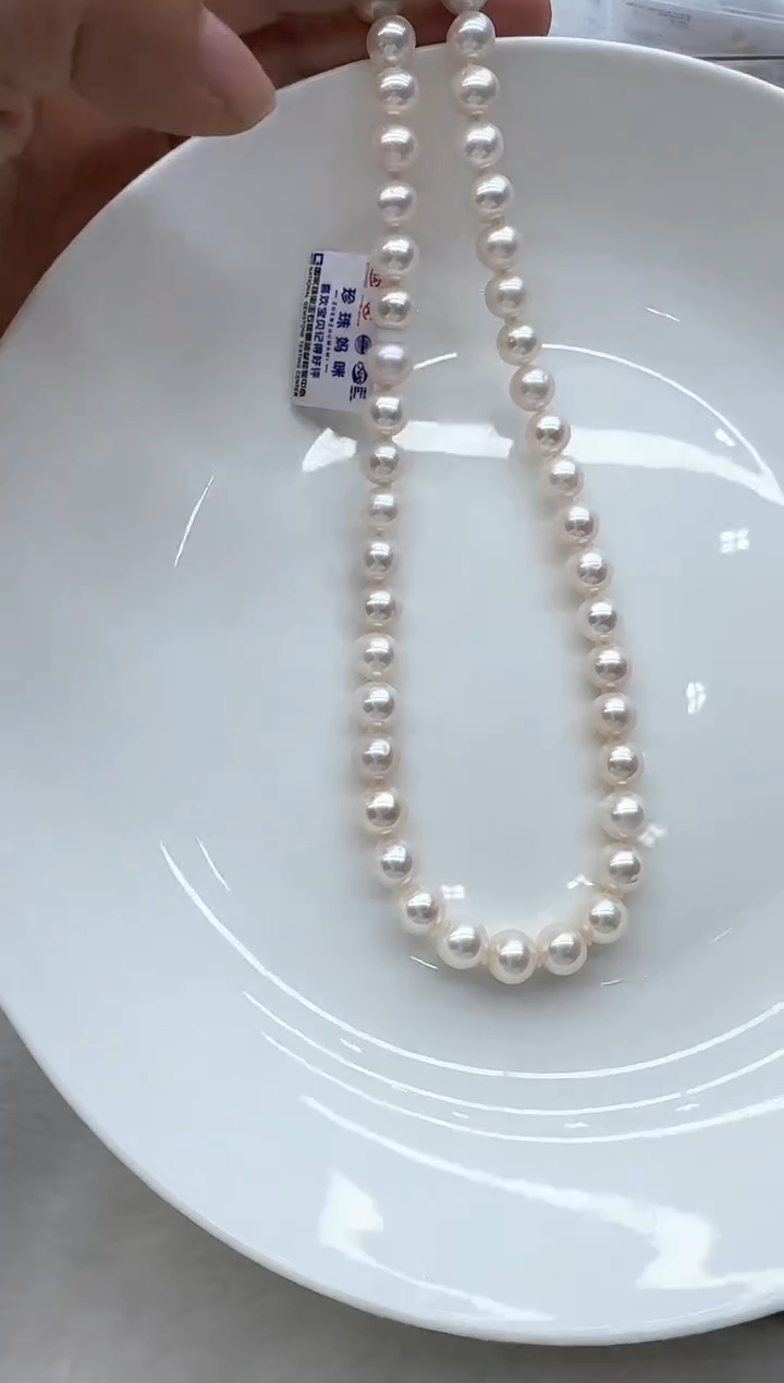 【闪购商品】淡水珍珠颈饰银S925镶嵌清货