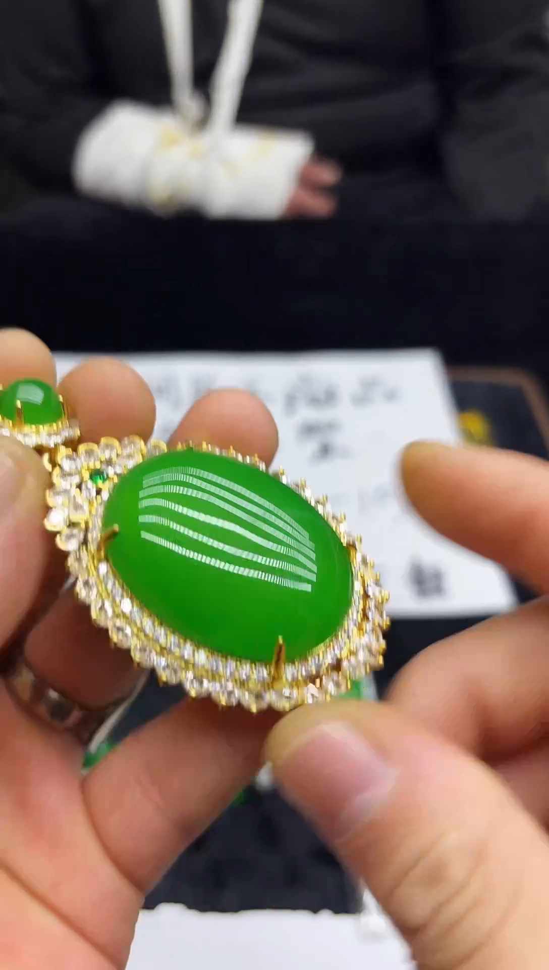 超大蛋面金色-------