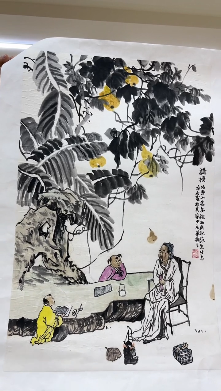 【闪购商品】国画郑乐华绘画手绘作品15-41