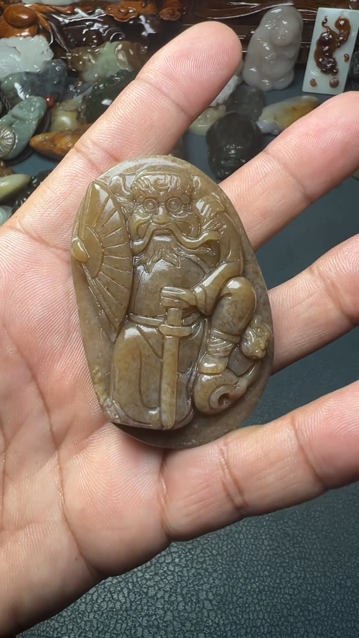 未镶嵌和田玉把件-