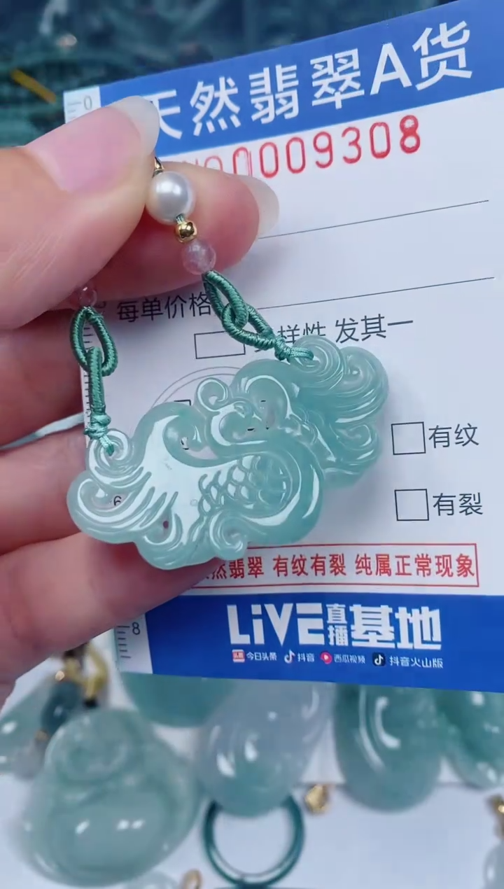 颈饰未镶嵌翡翠00009308