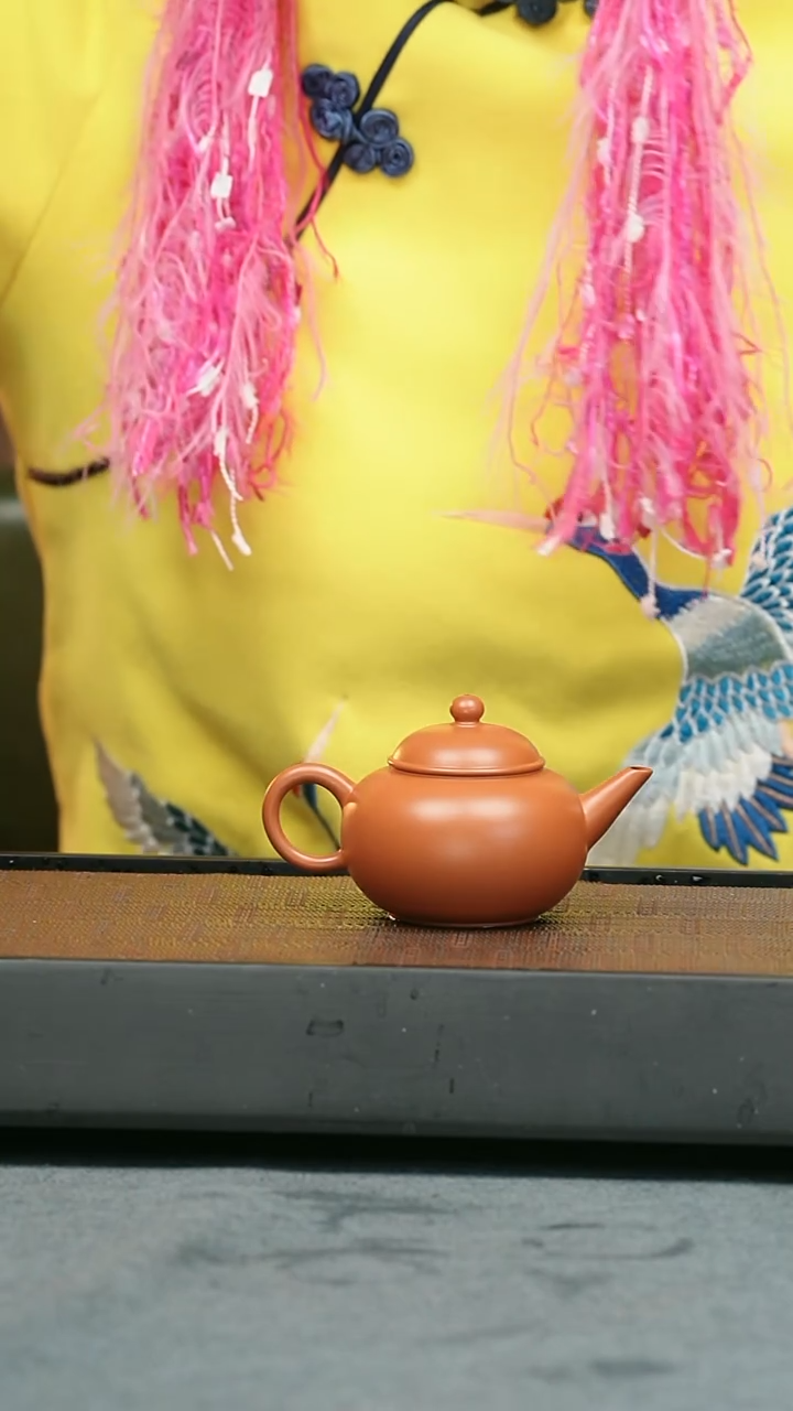 【闪购商品】紫砂茶壶五堂 长天-潮州朱泥