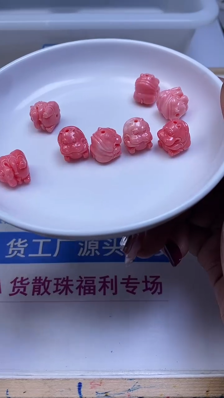 未镶嵌散珠拼合珍珠（马贝珠）A1759 女 皇 贝 河马13*11mm2个9.9元