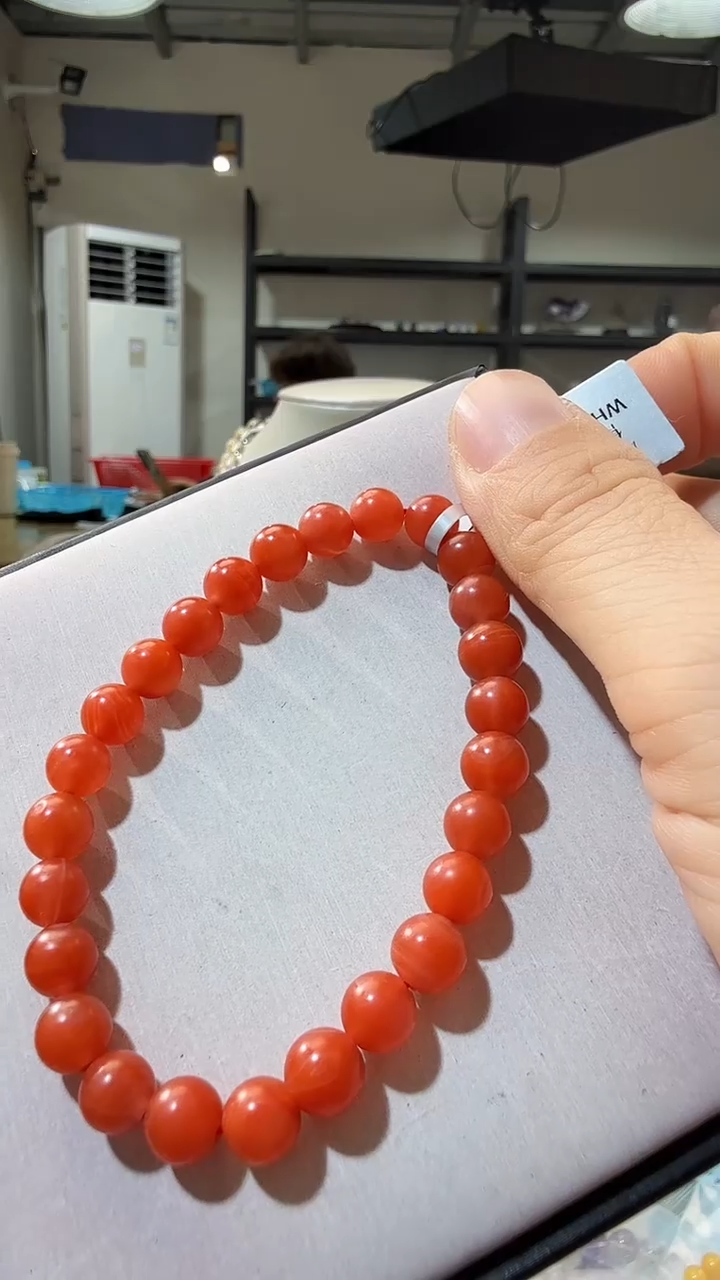 未镶嵌手链南红玛瑙优0760 约7mm