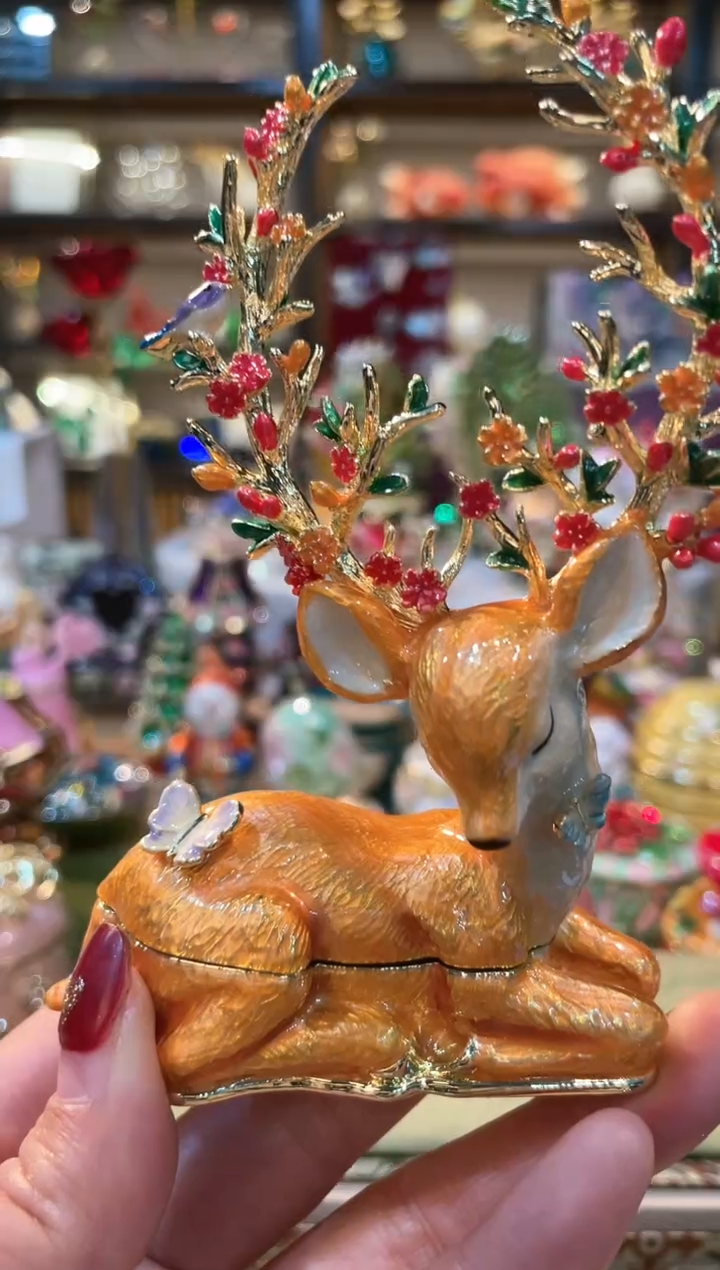 【闪购商品】珐琅彩精致首饰盒