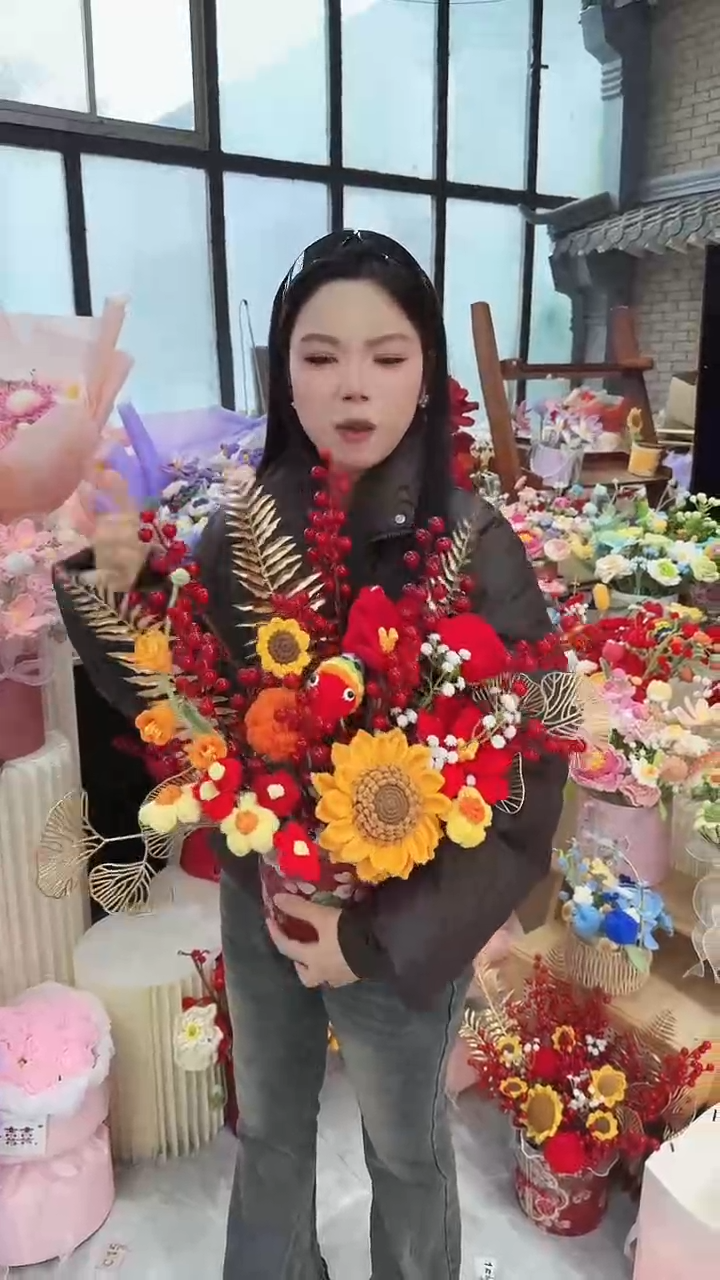 非遗手工定制花束，孤品清仓！！