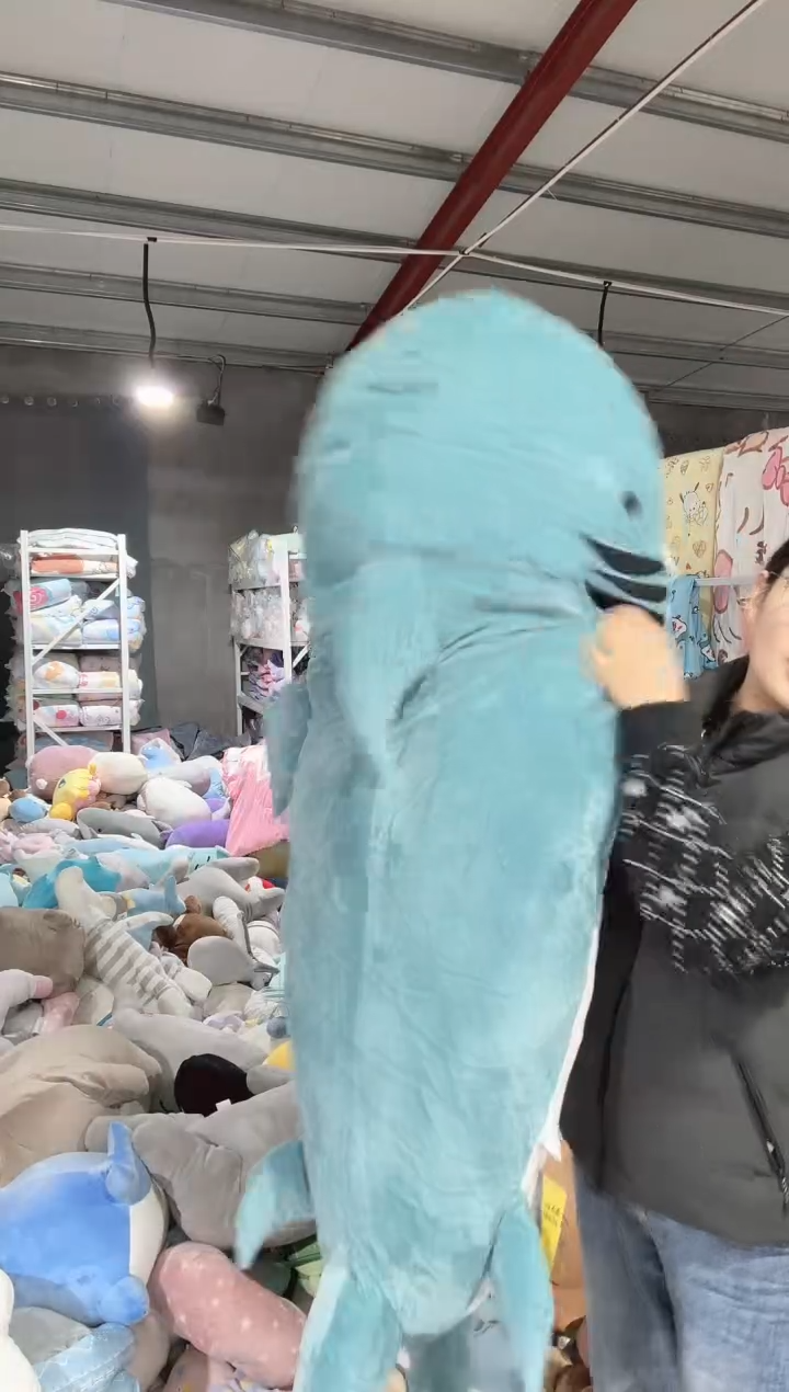 满35包邮  超大号鲨鱼 瑕疵 