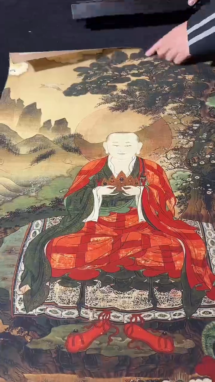 卷轴画藏式珍藏彩绘艺术馆136