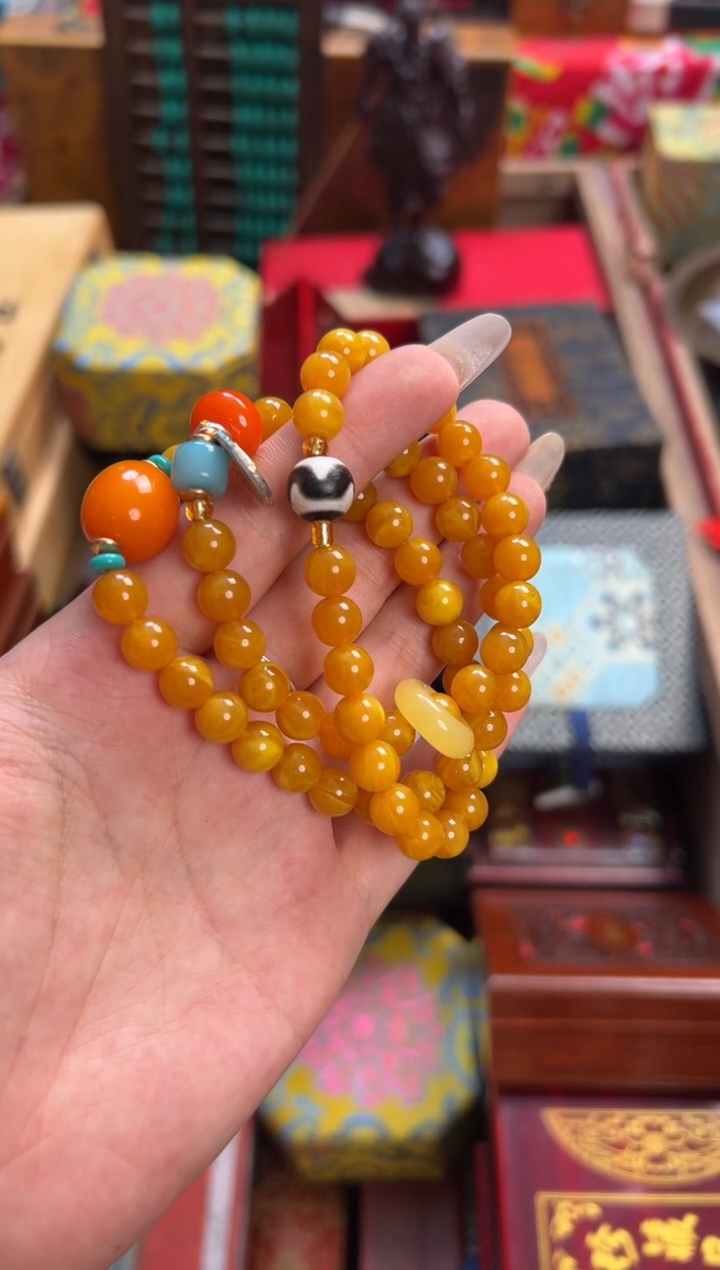 未镶嵌蜜蜡裸石--------瓷--------