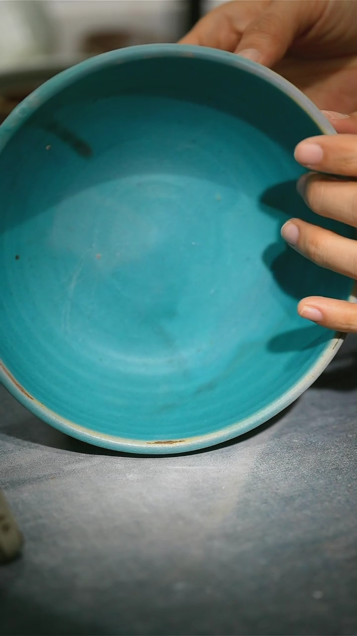 【闪购商品】碗浪鬼柴烧釉绘柴烧