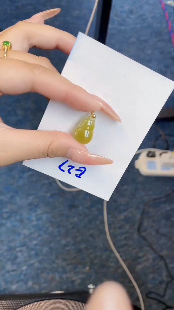 【闪购商品】翡翠颈饰18K金镶嵌00000000