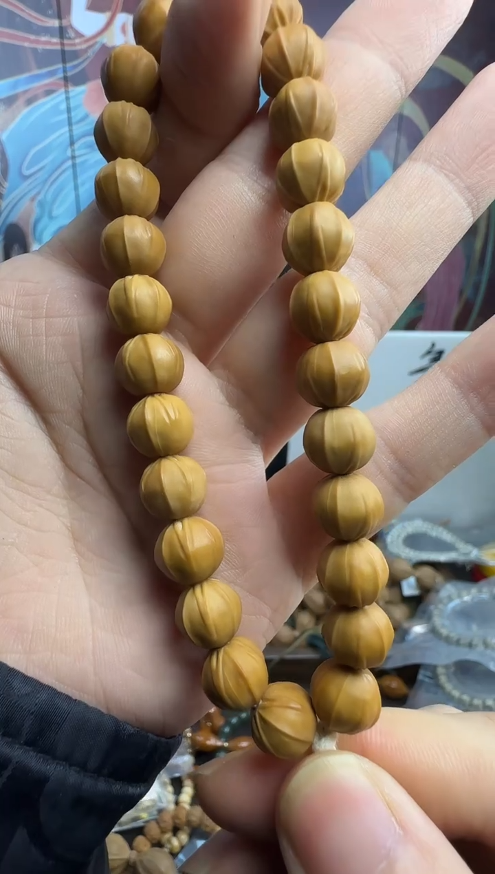 把件猴头核桃四花铁核手持---60号