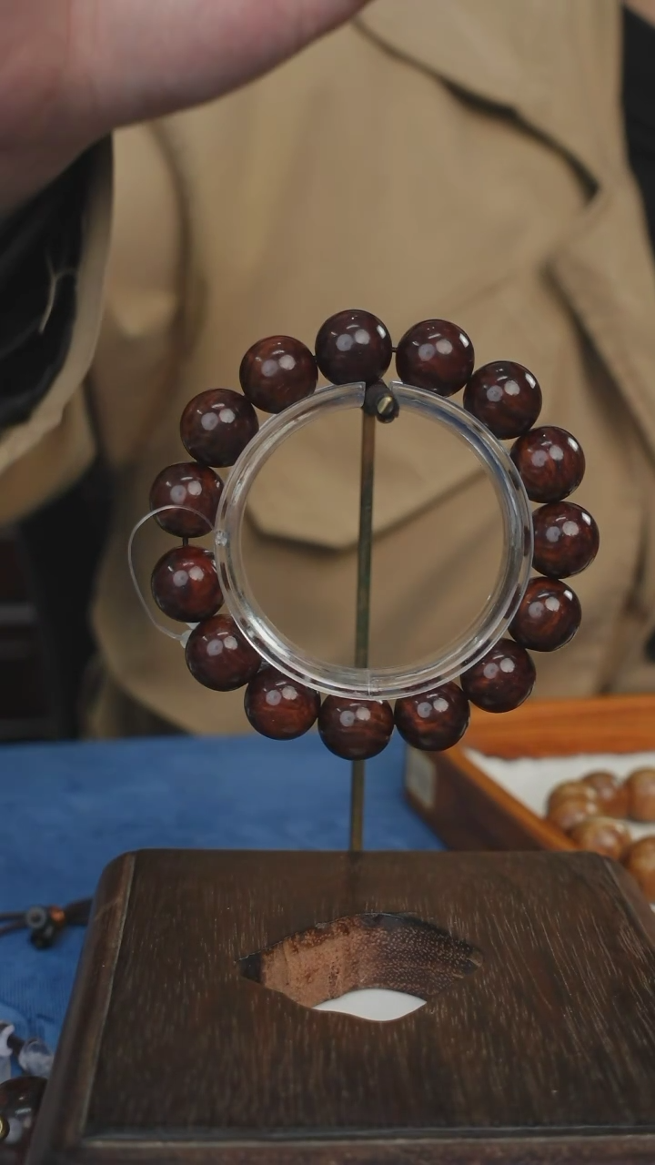 【闪购商品】木本降真香红降花梨公1.5手串32克