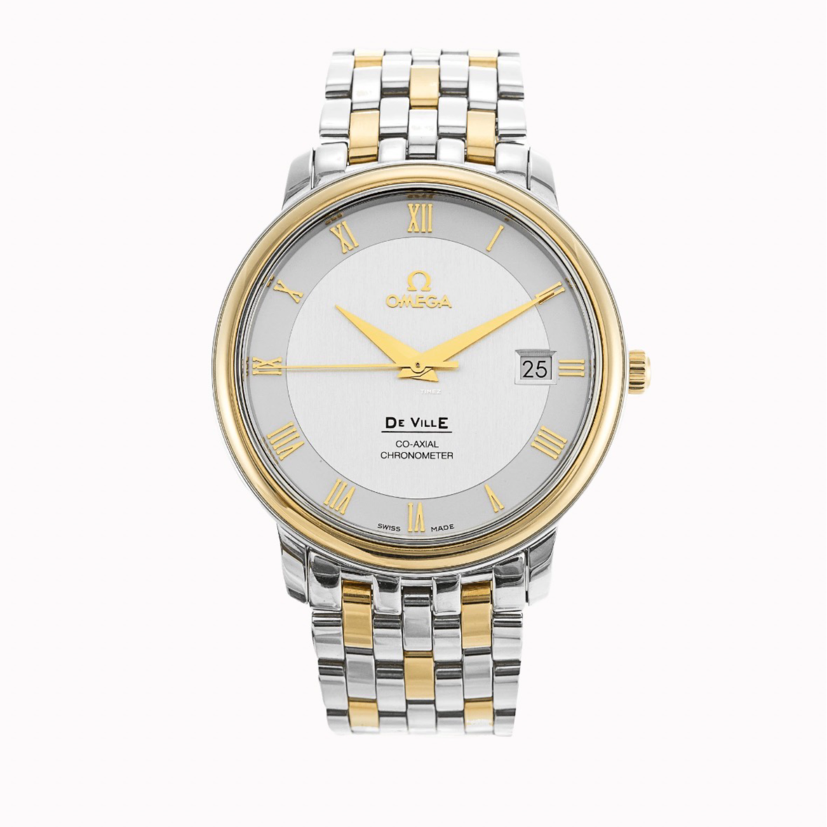 99新 Omega/欧米茄 老佛爷/欧米茄碟飞/自动/单表/37mm