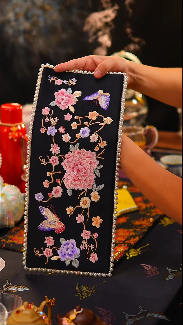 078 茶席茶席43x17cm