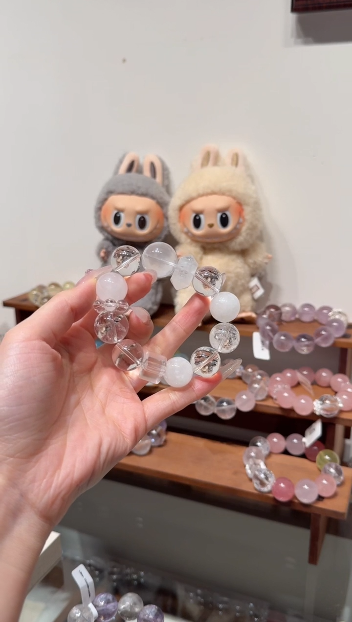 水晶手串未镶嵌戀?）拍2单发一串 拍1单发单珠 多样性发货