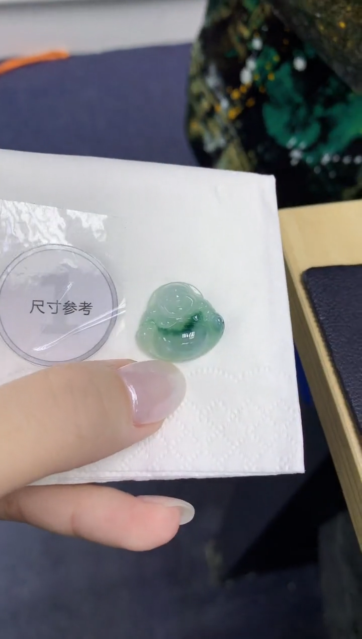 颈饰未镶嵌翡翠天然缅甸翡翠A货百元以上9元证书费自理