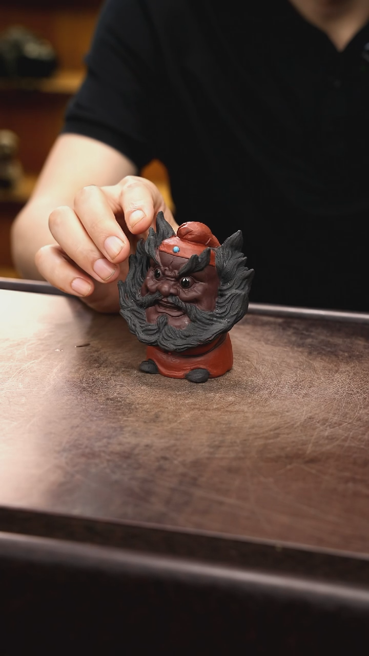 紫砂茶宠紫砂钟馗