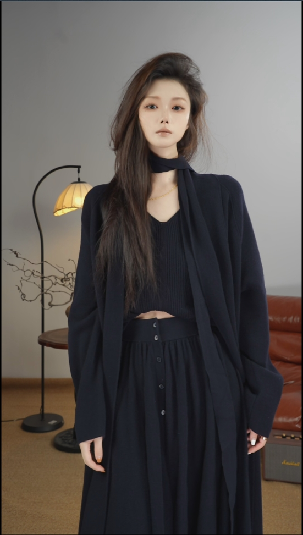 BAIZHI 立裁2025原创设计师款全羊毛外套