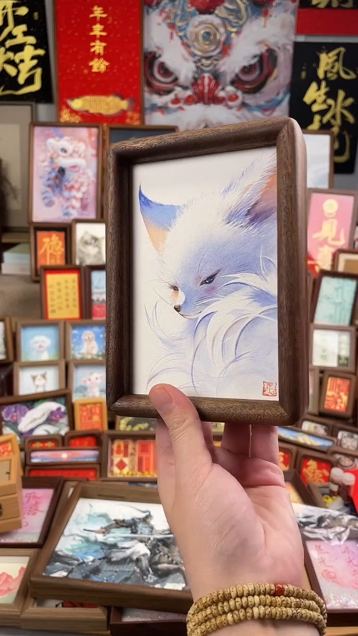 国画纯手绘 书法绘画作品