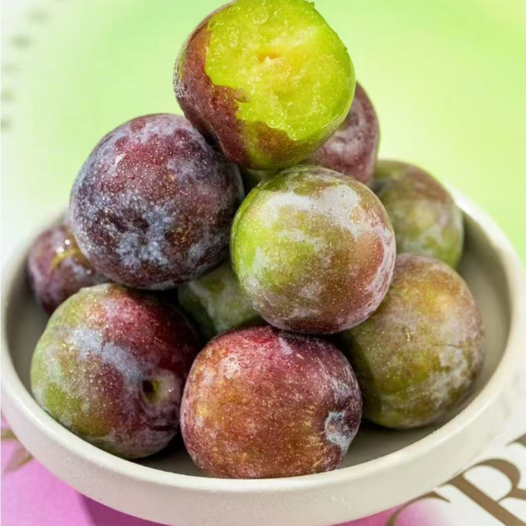 【蓝鲸小掌柜】沐糖李四川青红李新鲜李子一箱2.5斤左右