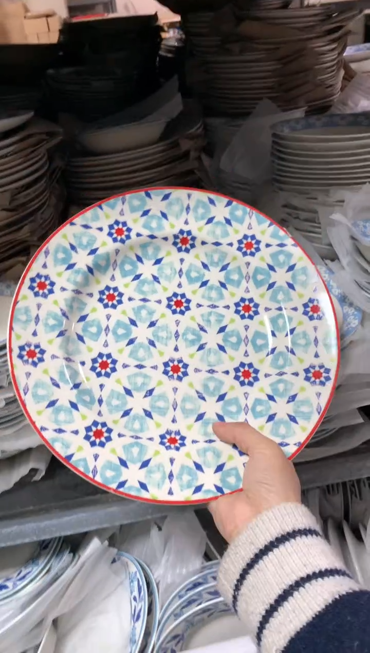 【闪购商品】瓷片陶瓷原单CC225餐具1个大