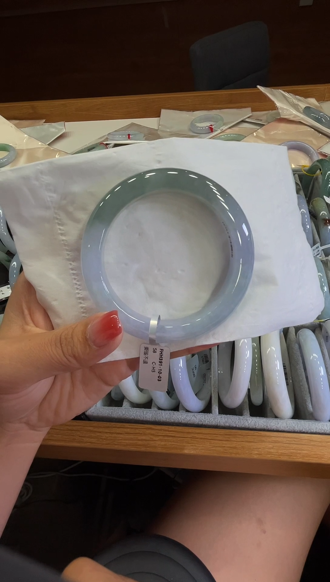 未镶嵌手镯翡翠妖*妃天然缅甸翡翠A货
