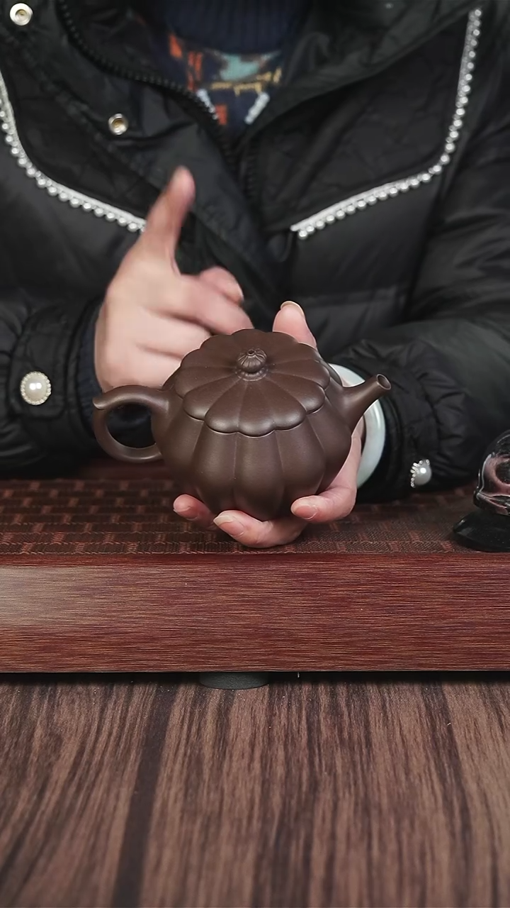 【闪购商品】紫砂茶壶茶香紫器 底槽青【不染】