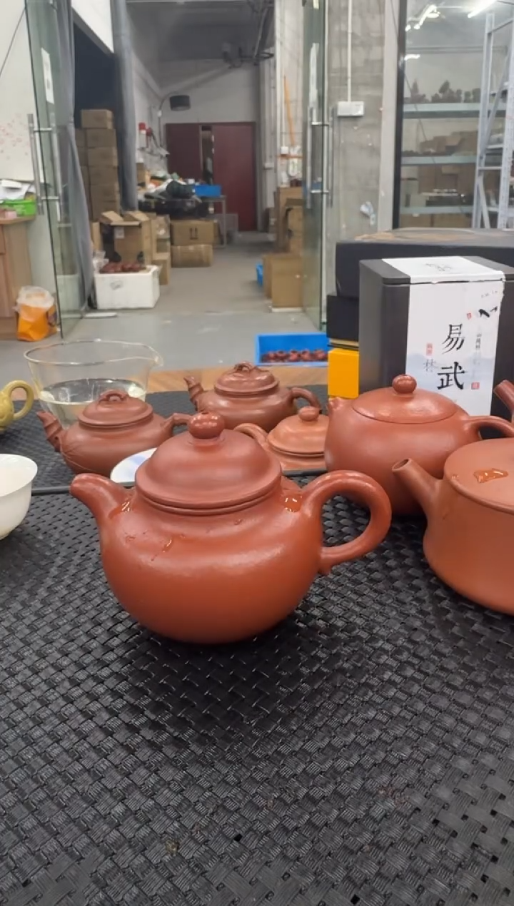 茶壶紫砂朱泥全手工 莲子壶 170CC