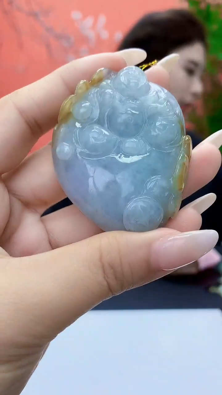 未镶嵌定制翡翠4829ty-毛货挂件199