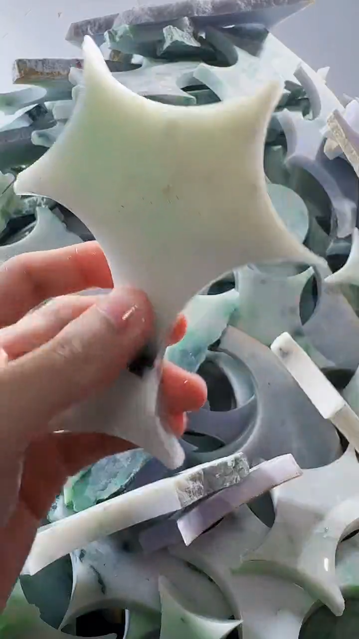 裸石翡翠缅甸翡翠A货文2557
