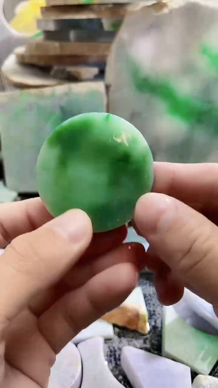 裸石翡翠天然A货翡翠板料