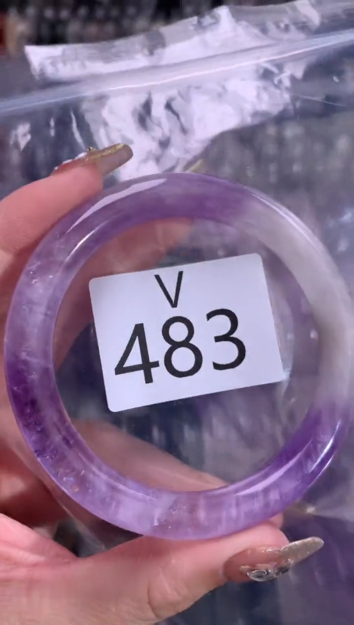 【闪购商品】水晶水晶手镯未镶嵌483-57