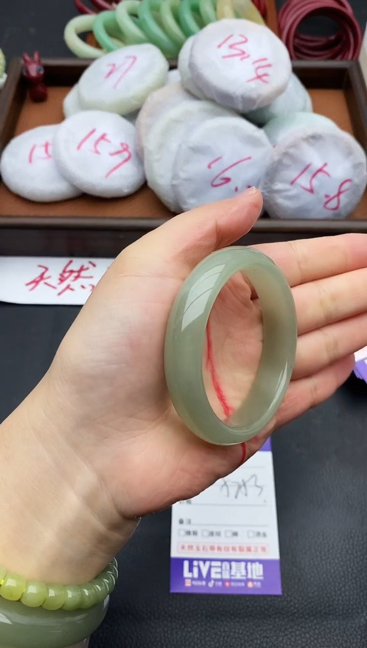 未镶嵌手镯石英质玉72+52/53