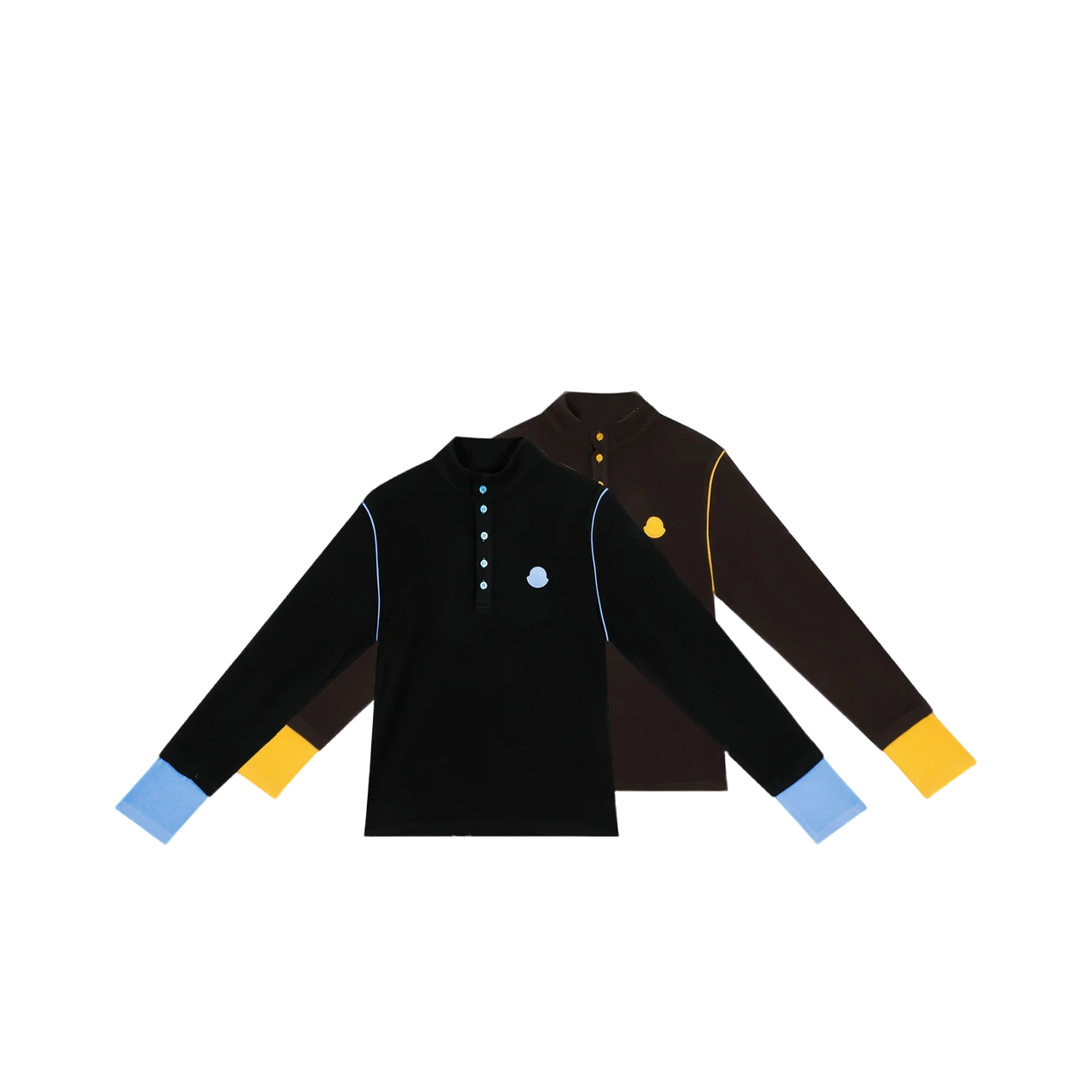 tiny&Kelly【蓝田生玉】轻奢双面奥绒亨利领纽扣显瘦内搭打底衫上衣