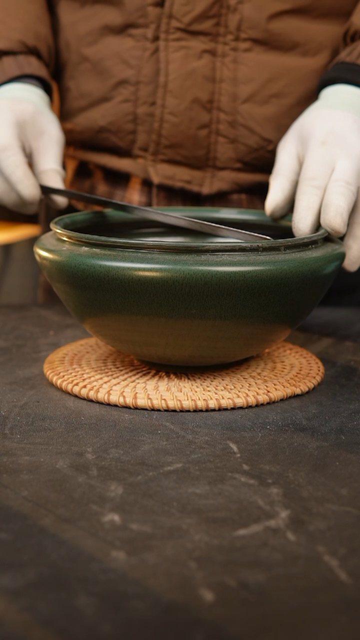 【闪购商品】瓷片泥泥手工花盆