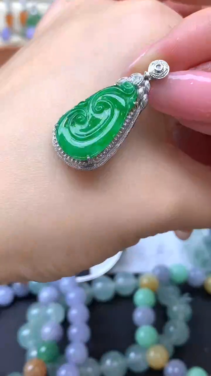 【闪购商品】翡翠颈饰未镶嵌316-天然翡翠