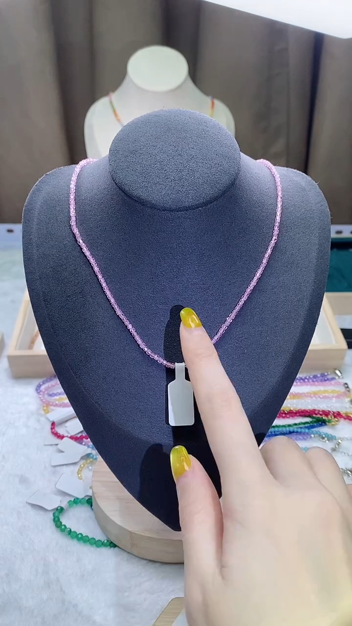 【闪购商品】钻石颈饰银S925镶嵌诗宁甄选珠宝SYZB58