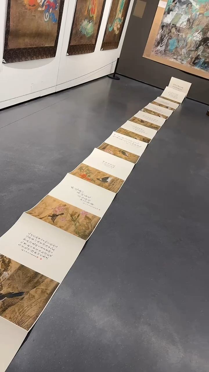 纸本1炳山艺术--胡东东老师作品 花鸟册页