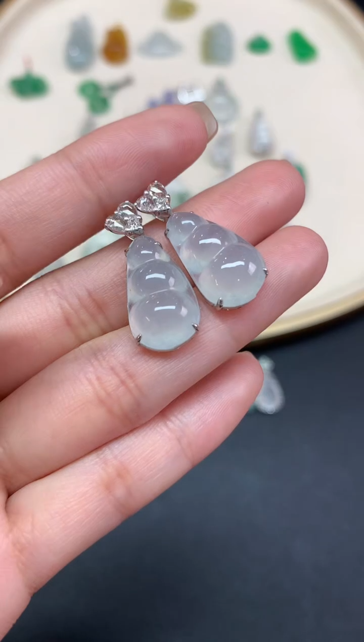 【闪购商品】翡翠吊坠(不含链)18K金镶嵌吊坠多样性发其一A401|