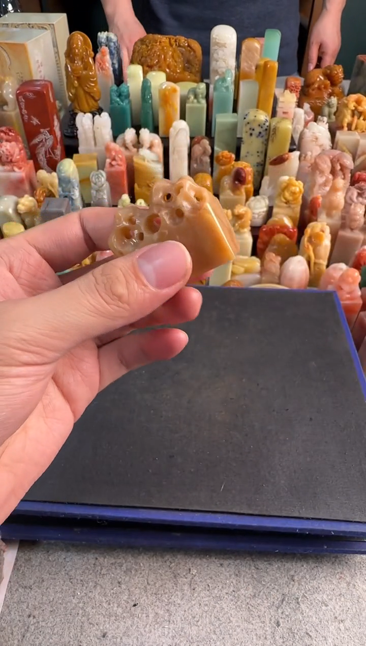 【闪购商品】青田石印石编号编号7317