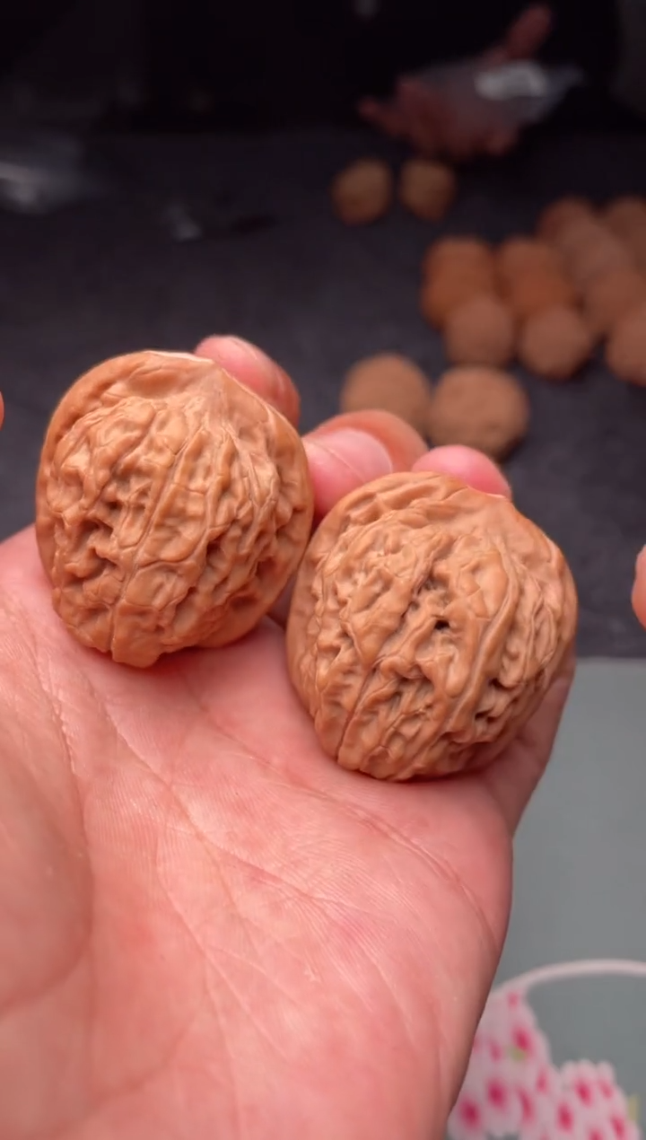 把件文玩核桃a28   莲花    34尺