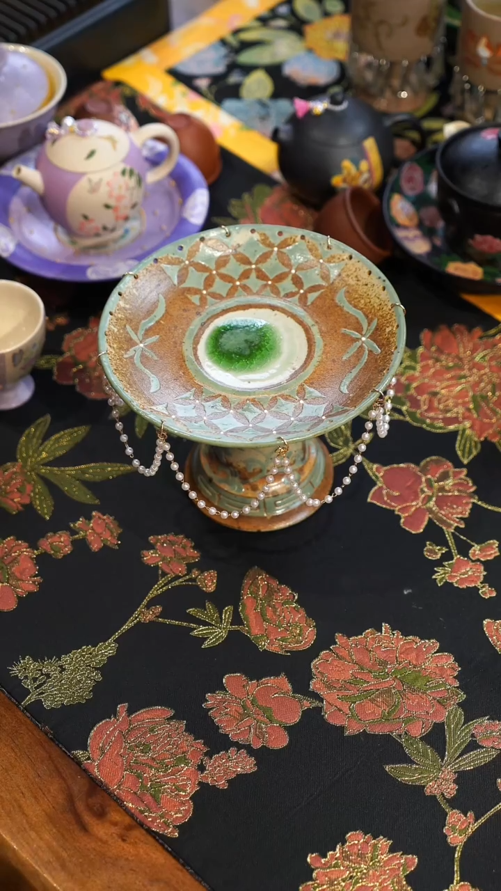 【闪购商品】瓷片壶承大碗茶的茶器