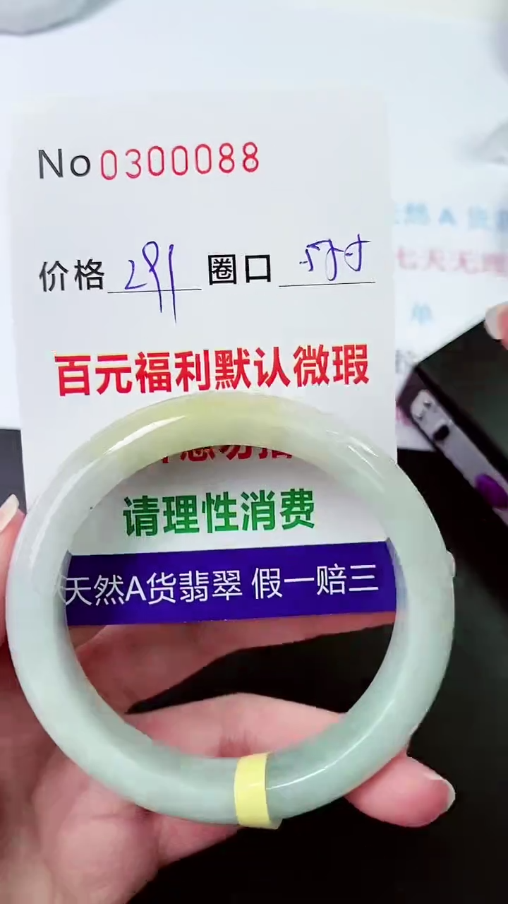 【闪购商品】翡翠手镯未镶嵌00300088