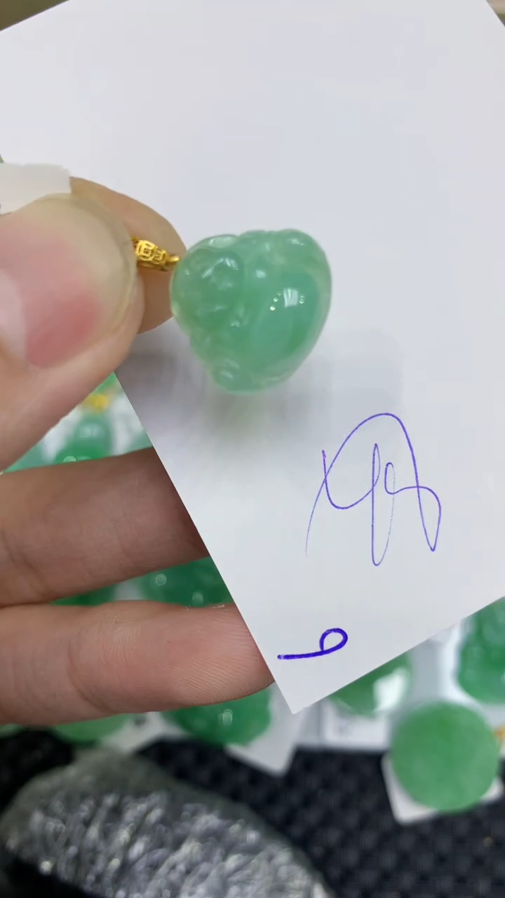 颈饰未镶嵌翡翠缅甸A货翡翠